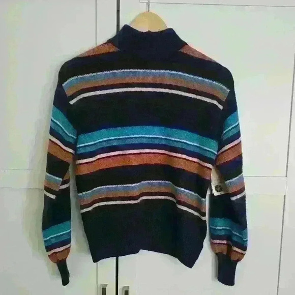 🌴2/$25🌴St. Johns Bay Striped Button Up Sweater Size XSmall - Picture 3 of 5